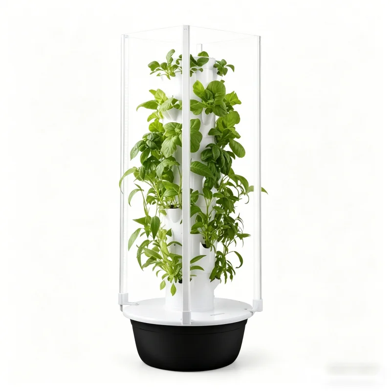 Smart Garden Vertical - 5-stöckiger Spacetree Hydroponik-Turm für den Innenbereich,
