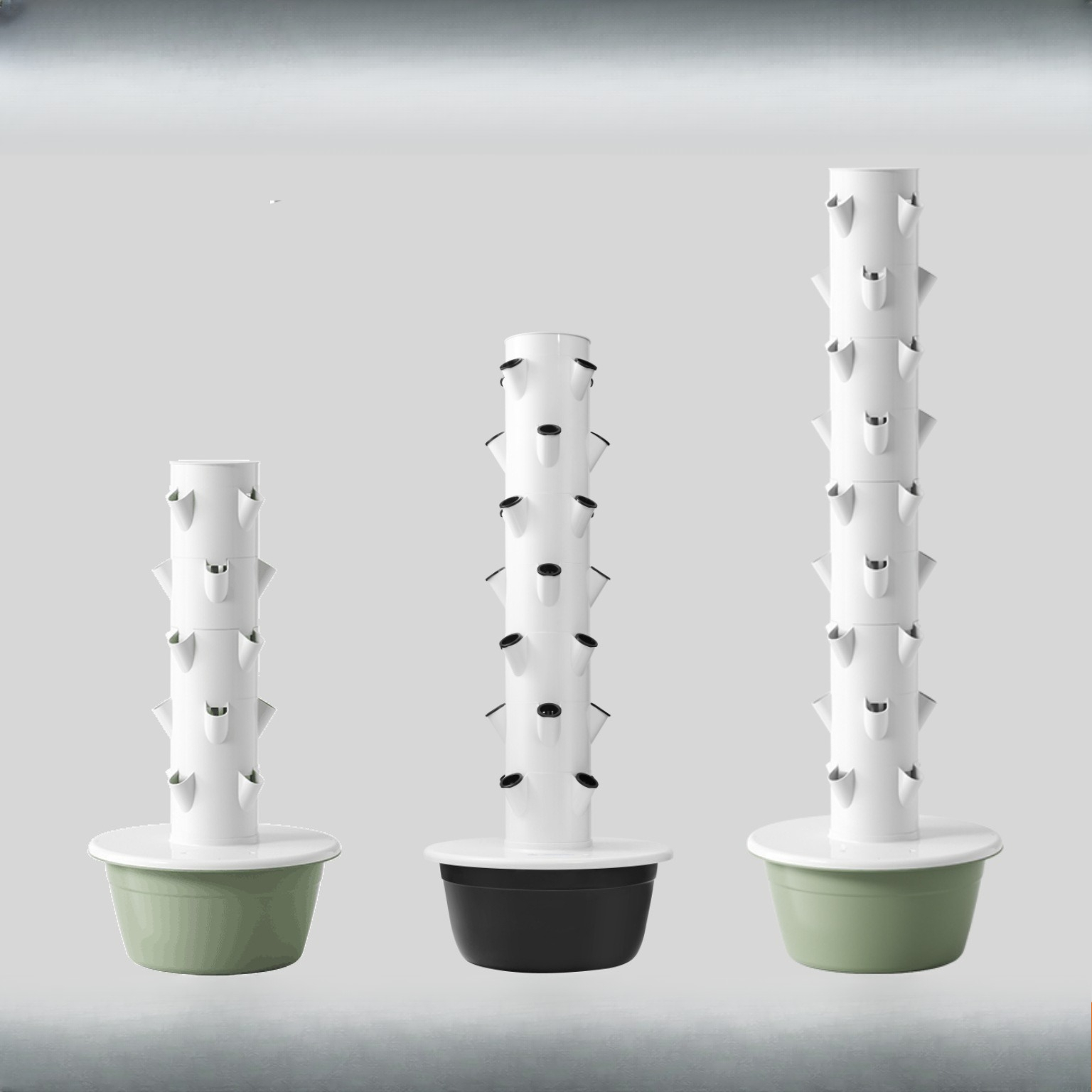 Smart Garden Vertical - 1 Stück Intelligenter Vertikaler Hydroponischer Turm,