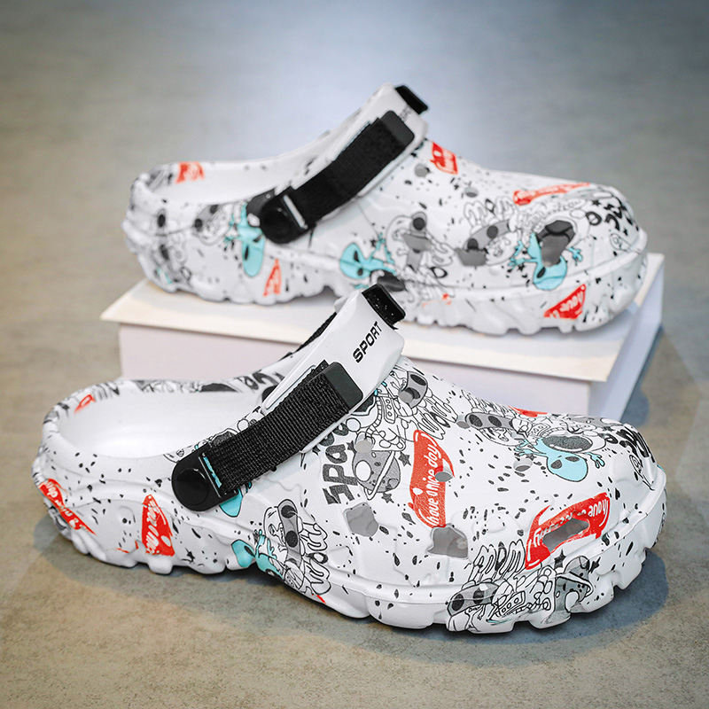 Smart Garden Storage - Herren Camouflage Clogs Große Größen 48