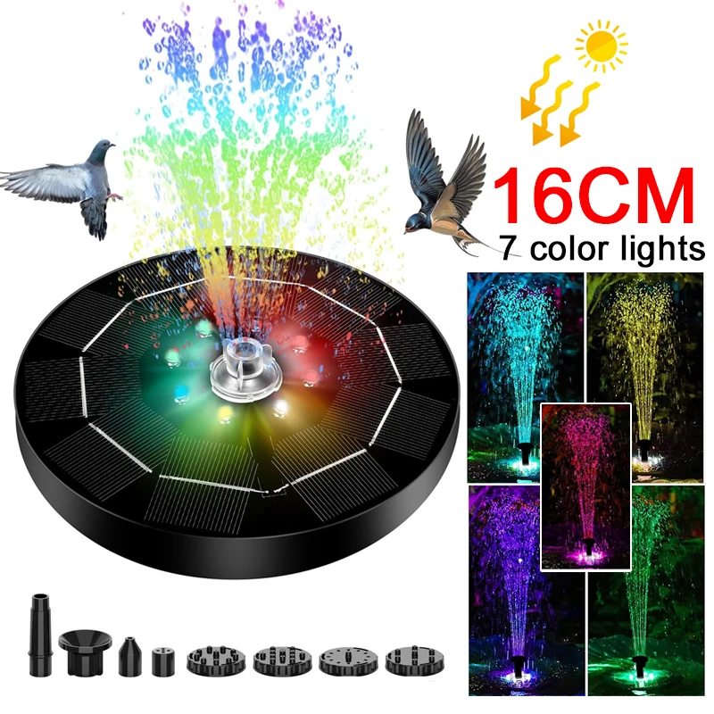 Smart Garden Light Camera - Brunnen Licht 7 Farben LED Licht