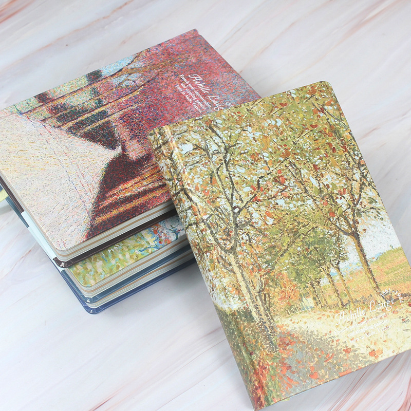 Garden Journal Planner - A5 Hardcover-Notizbuch, farbenfrohe Innenseiten, Vintage-Kunst-Landschafts-Tagebuch, liniert,