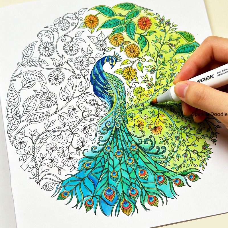 Garden Journal Planner - Ein Graffiti-Buch zur Meditation und Entspannung