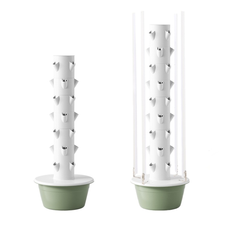 Smart Garden Vertical - Intelligenter vertikaler Hydrokultur-Turm – bodenfreier Pflanzgefäß