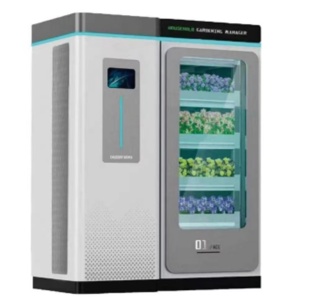 Smart Garden Vertical - Hydroponisches Anbausystem Gewächshaus Vertikale Bepflanzung Heim-Gemüseanlage