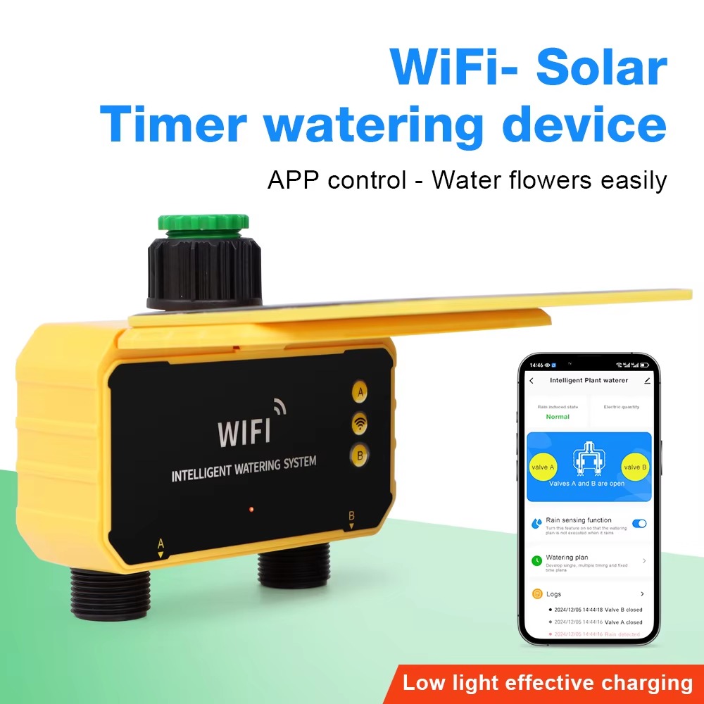 1/2 Ausgänge WLAN Solar-Bewäss – Smart Garden Monitoring System Bewertung und Preis