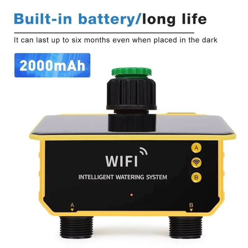1/2 Ausgänge WLAN Solar-Bewäss – Smart Garden Monitoring System Bewertung und Preis