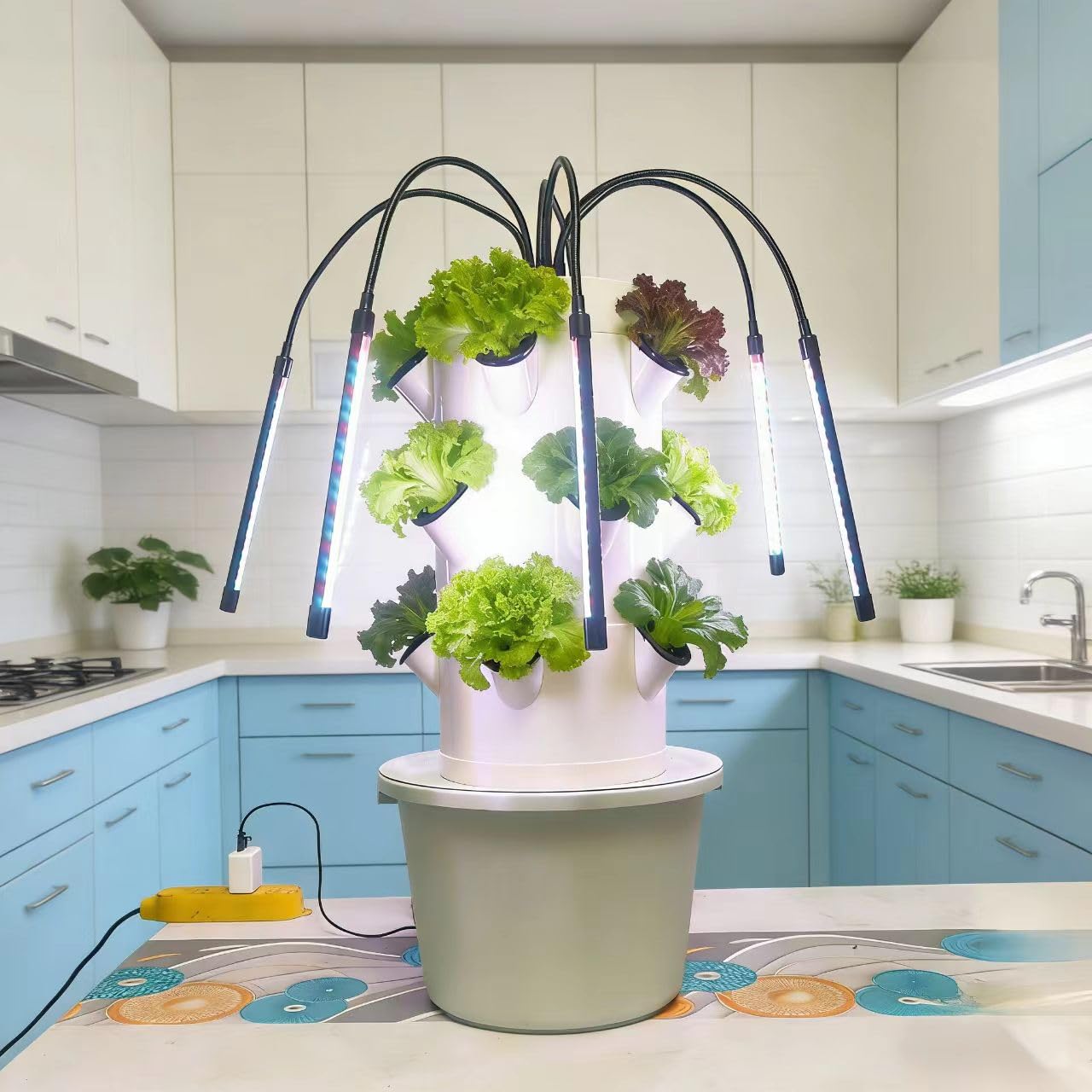 Vertikales Hydroponisches Anba – Smart Garden Vertical Bewertung und Preis