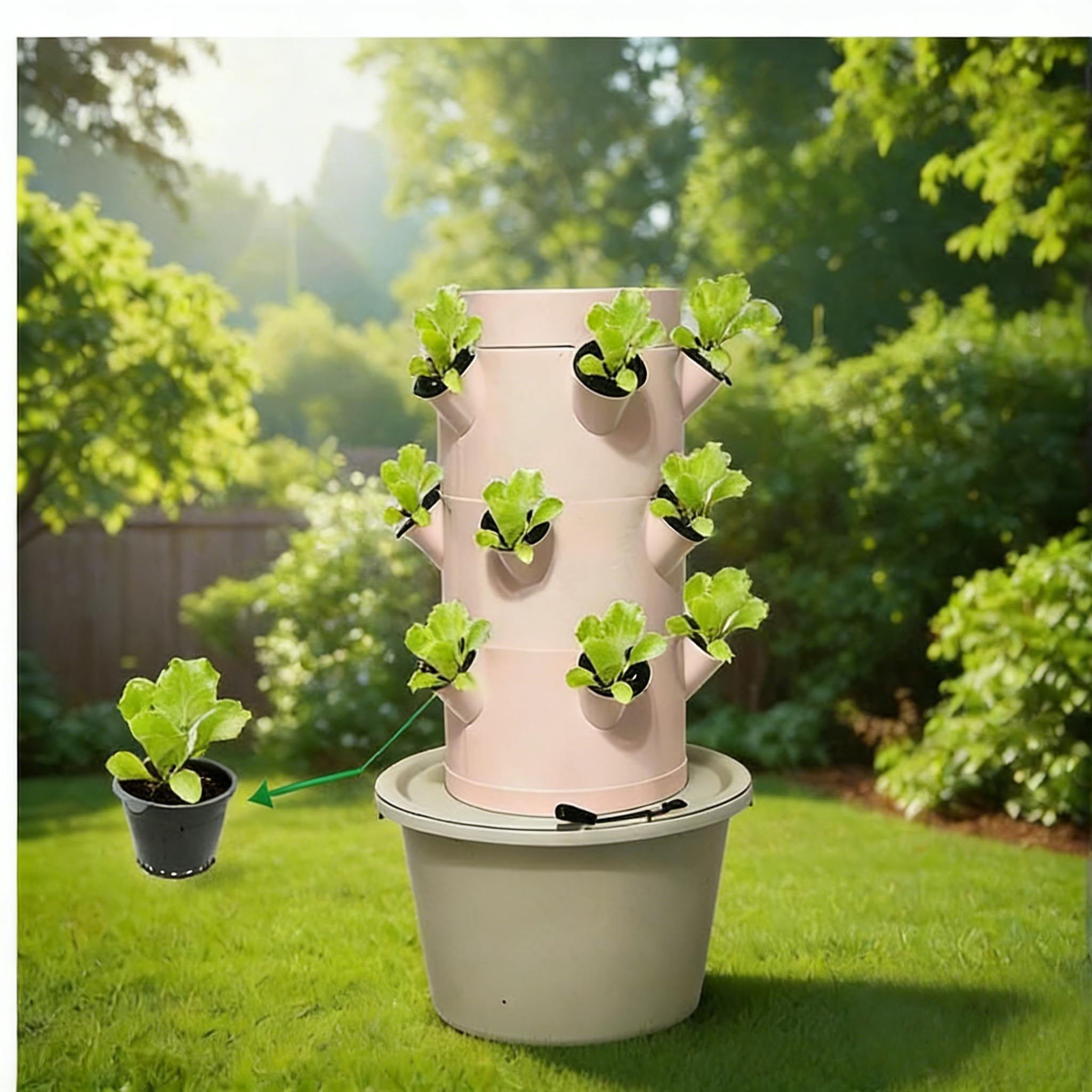 Vertikales Hydroponisches Anba – Smart Garden Vertical Bewertung und Preis