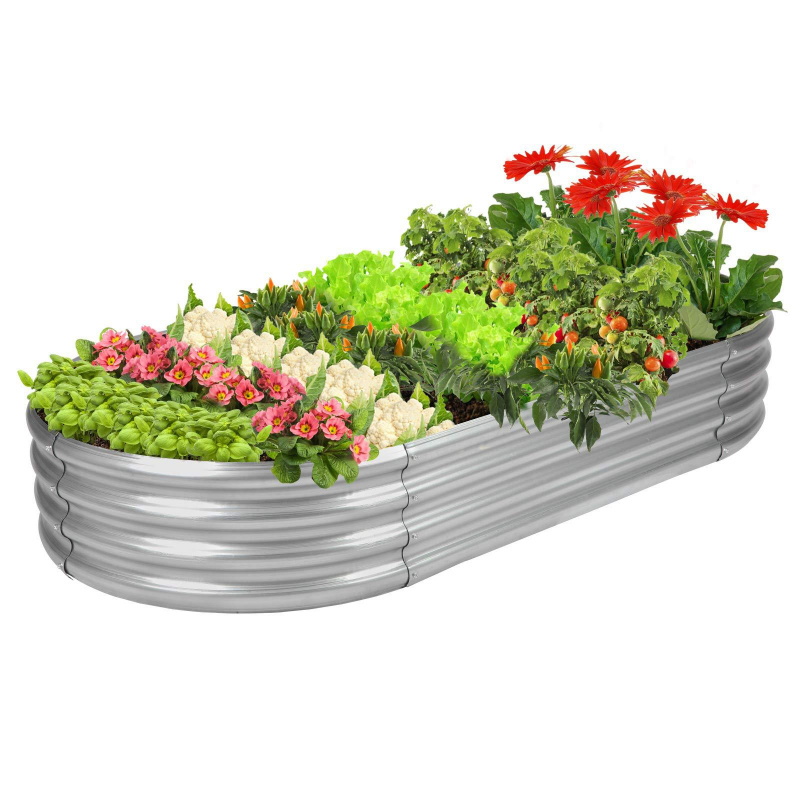 1 Stück ovales verzinktes Stah – Smart Garden Storage Bewertung und Preis