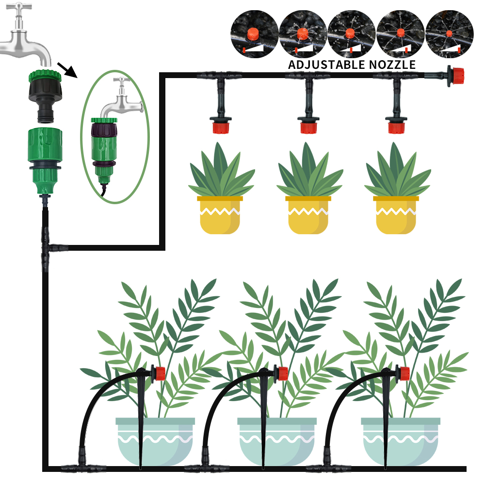 Mikro-Tropf bewässerungs syste – Smart Garden Project Bewertung und Preis
