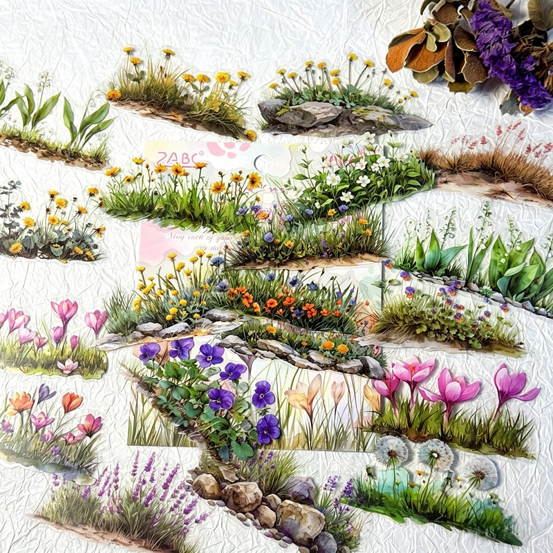 20 Blatt florale PET-Aufkleber – Garden Journal Planner Bewertung und Preis