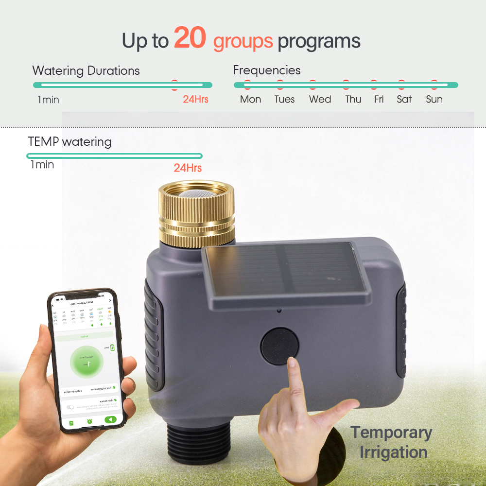 BSP/NPT Tuya Smart Solar WLAN- – Smart Garden Monitoring System Bewertung und Preis