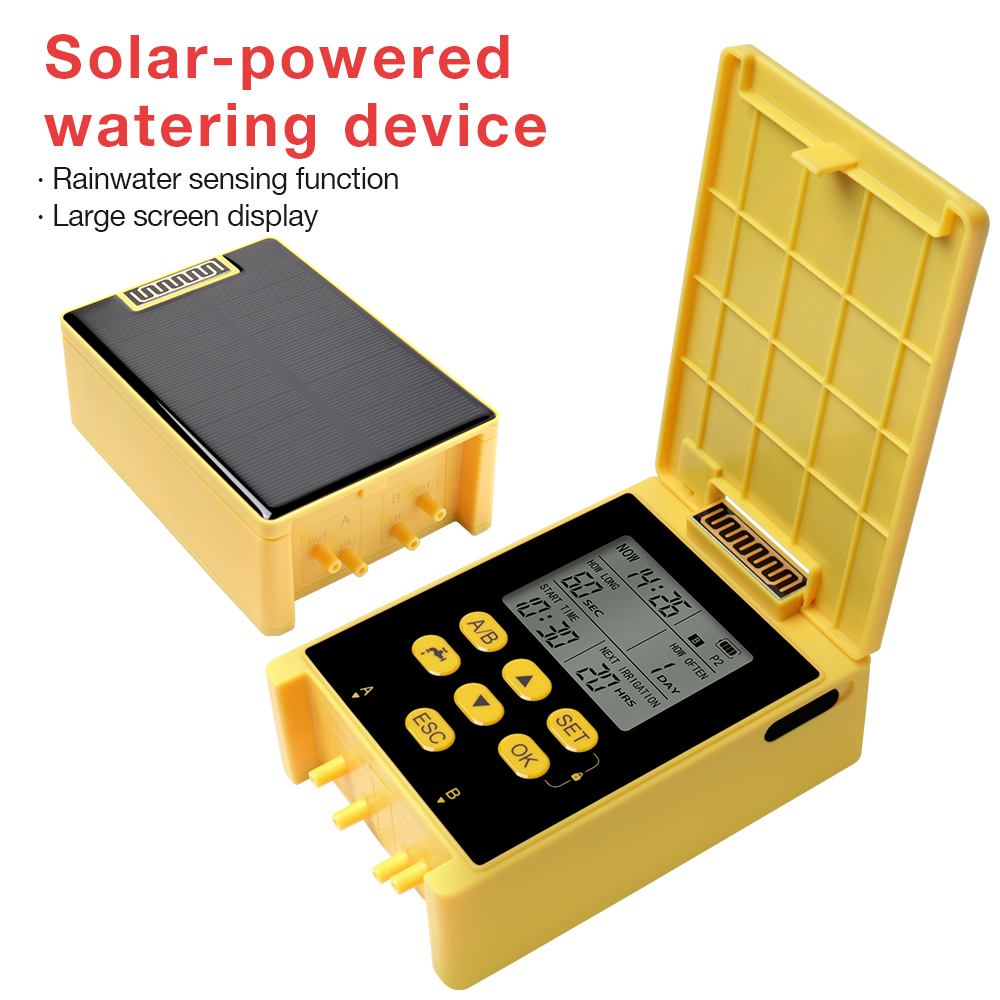 Solar Power Doppelpumpe Bewäss – Smart Garden Project Bewertung und Preis