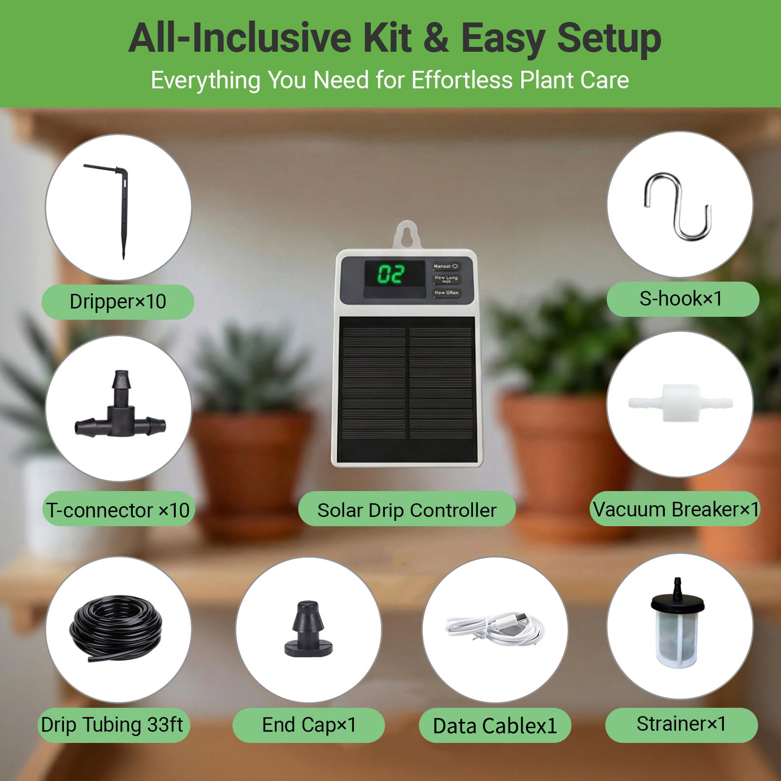 Verbessertes Solarbetriebenes  – Smart Garden Project Bewertung und Preis