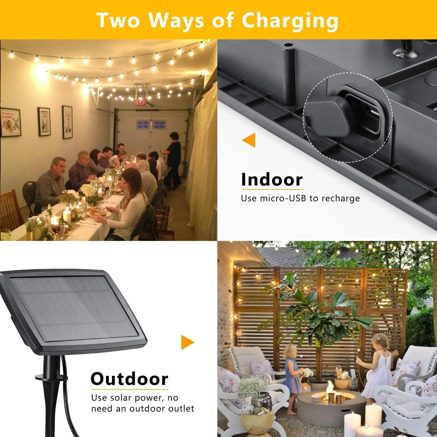 100/50/25ft Solar-LED-Lichterk – Smart Garden Light Camera Bewertung und Preis