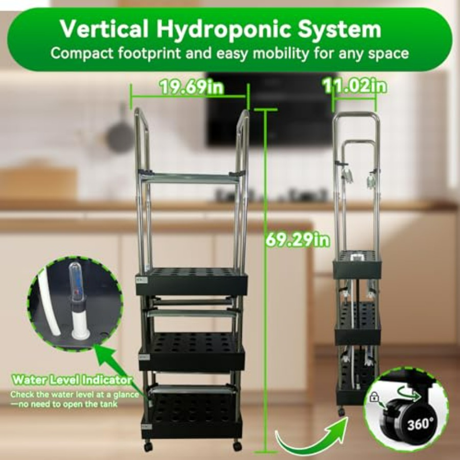 Indoor-Hydrokultur-Anbausystem – Smart Garden Vertical Bewertung und Preis