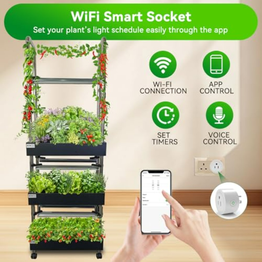 Indoor-Hydrokultur-Anbausystem – Smart Garden Vertical Bewertung und Preis