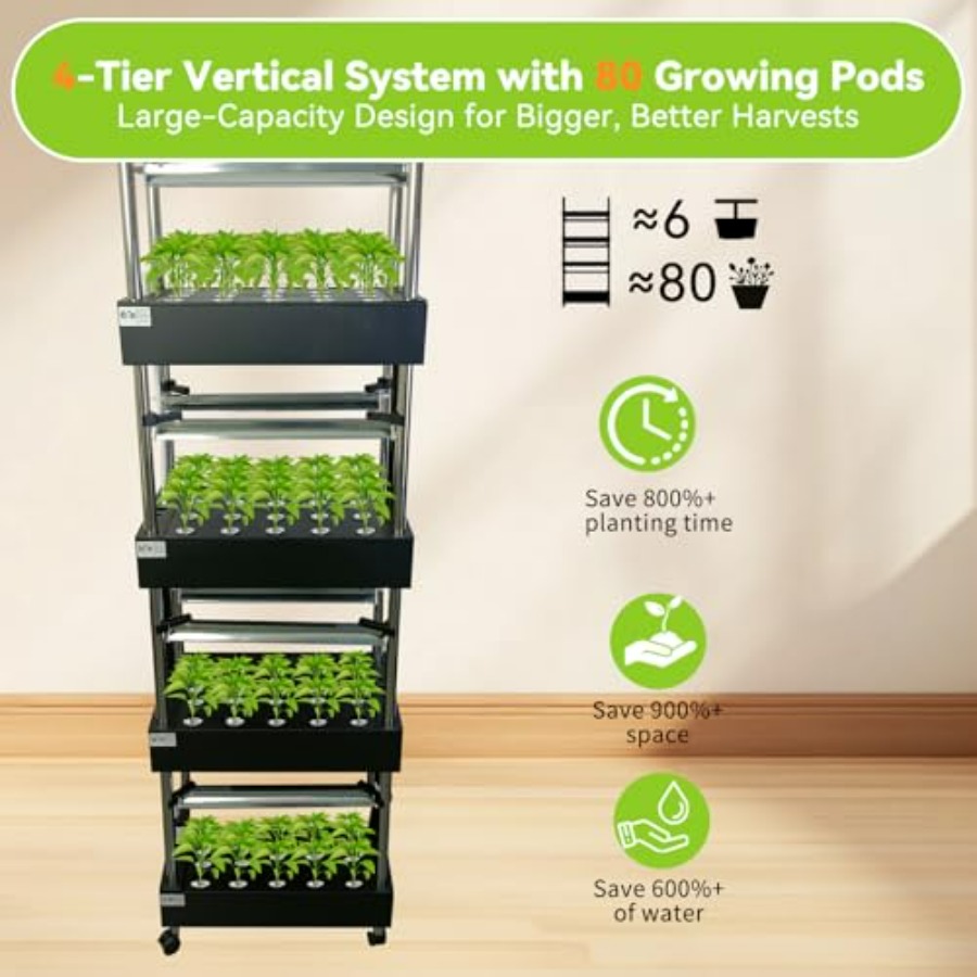 Indoor-Hydrokultur-Anbausystem – Smart Garden Vertical Bewertung und Preis