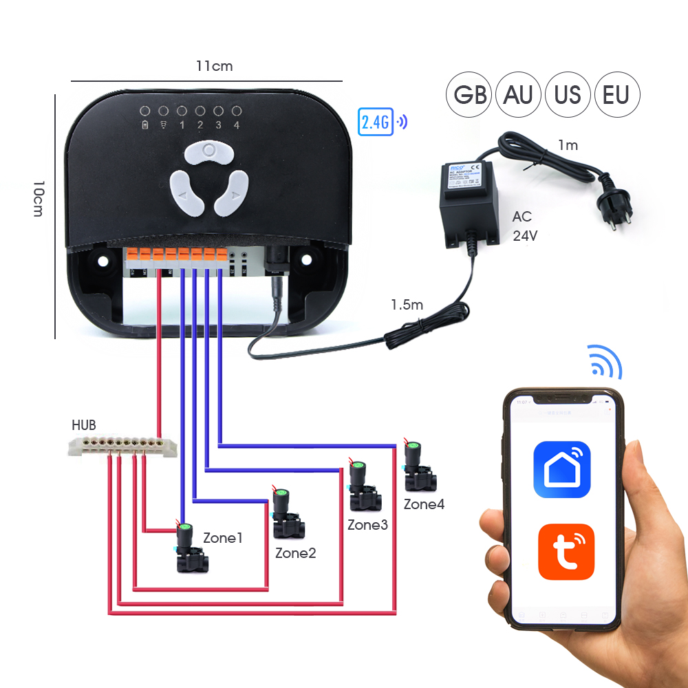 Gartenschlauch-Magnetventil-Co – Smart Garden Monitoring System Bewertung und Preis
